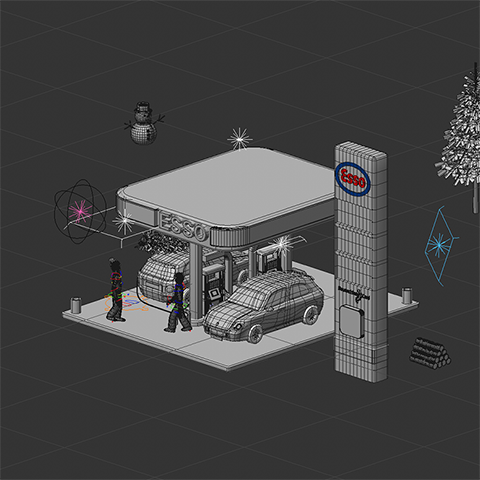 Esso Scene Model